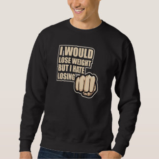 Gewichtsabnahme ohne Kohlenstoff ohne Fettgewicht Sweatshirt