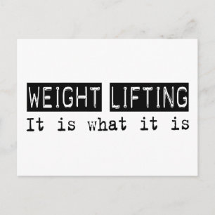 Gewichtsabnahme Postkarte