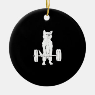 Gewichtsabnahme und Fitnessraum Keramik Ornament