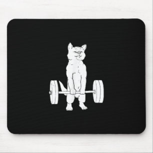 Gewichtsabnahme und Fitnessraum Mousepad