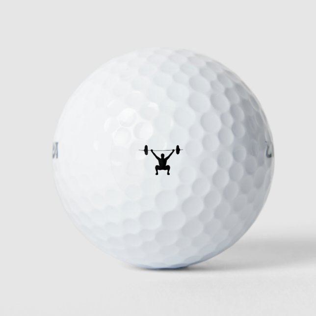 Gewichtsannahme Golfball (Vorderseite)