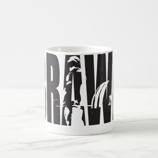 "Gewichtsannahme" Motivation - BRAWN Kaffeetasse (Mittel)