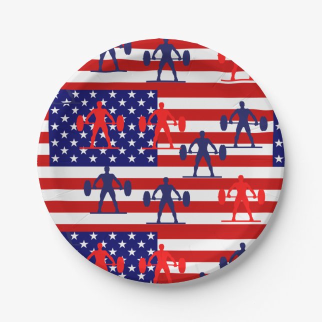 Gewichtsannahme Pappteller (Vorderseite)