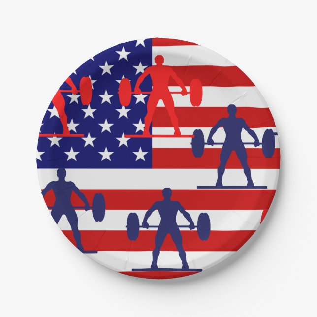 Gewichtsannahme Pappteller (Vorderseite)