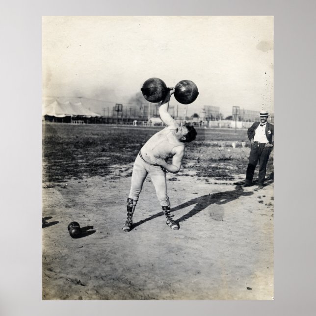 Gewichtsannahme Poster (Vorne)