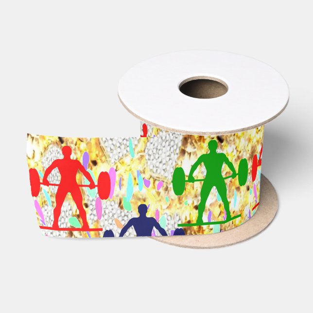 Gewichtsannahme Satinband (Spule)