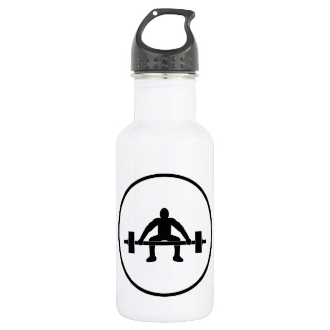 Gewichtsbegrenzung Edelstahlflasche (Vorderseite)