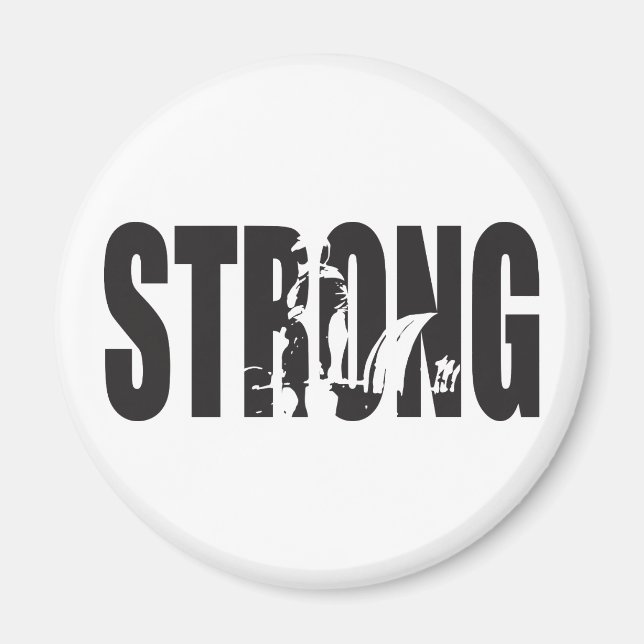 Gewichtslifting-Motivation - STARK Magnet (Vorne)