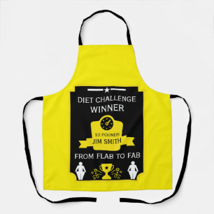 Gewichtsverlust - Begrüßung Schürze