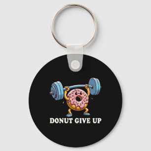 Gewichtszunahme - Funny Fitness Workout Gym Donut Schlüsselanhänger