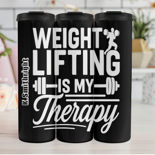 Gewichtszunahme ist meine Therapie Thermosbecher