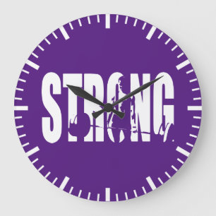"Gewichtszunahme" Motivation der Frauen - STARK Große Wanduhr