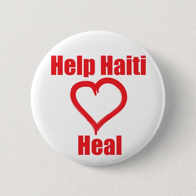 Gewinn für - Hilfe für Haiti Button (Vorderseite)