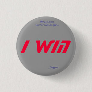 Gewinne ich Knopf Button