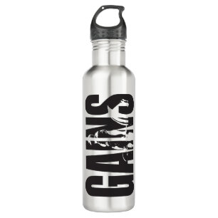 GEWINNE - Motivierend "Body Gebäude" Edelstahlflasche