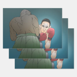 Gewinne oder Verlust Geschenkpapier Set