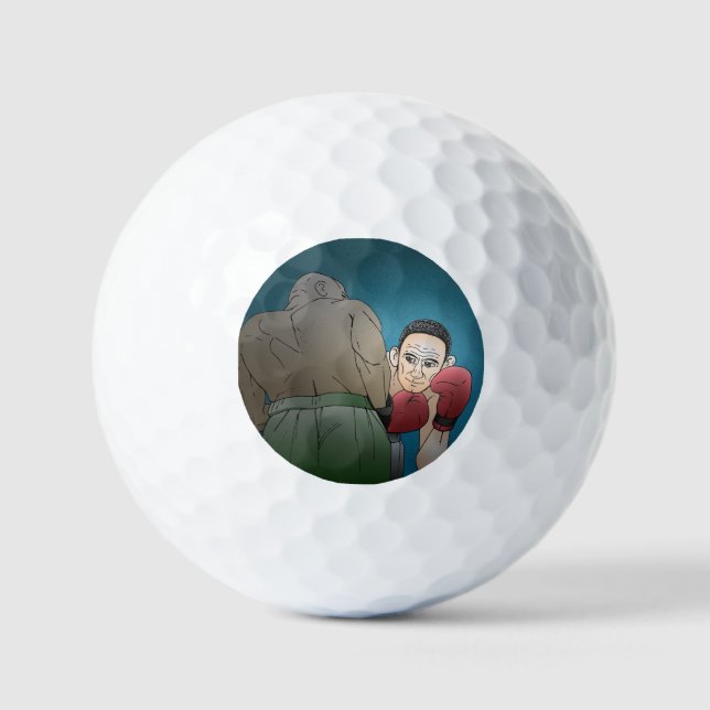 Gewinne oder Verlust Golfball (Vorderseite)
