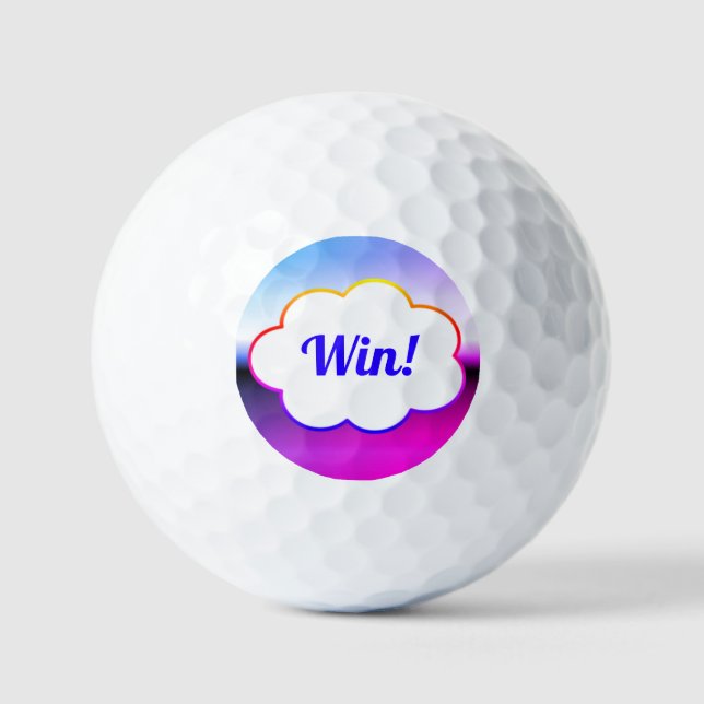 Gewinnen! Golfplätze Golfball (Vorderseite)