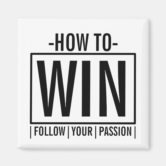 Gewinnen Magnet (Vorne)