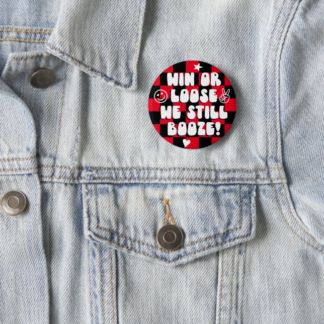 Gewinnen oder Loose wir noch booten Red Uni Spiel  Button (Beispiel)