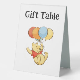 Gewinnen Sie das einfache Zeichen "Geschenktisch" Tischaufsteller