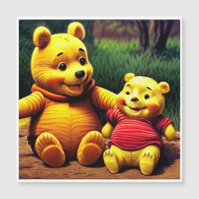 Gewinnen Sie den Pooh 6. Magnetkarte (Vorderseite)