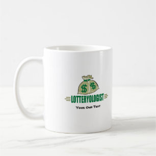 Gewinnen Sie die Lotterie! Funny Lottery Player Kaffeetasse