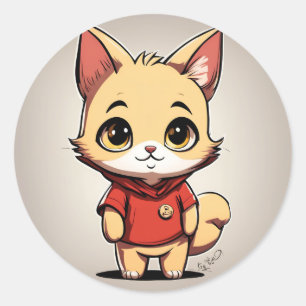 Gewinnen Sie die Pooh Cat V3 Sticker