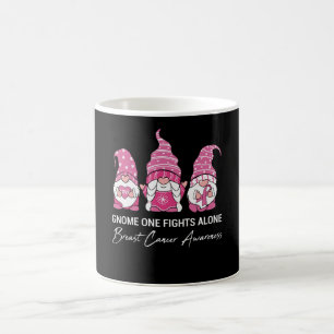 Gewinnen Sie einen Kampf allein Brustkrebs Bewusst Kaffeetasse
