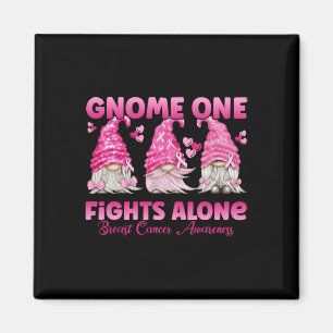 Gewinnen Sie einen Kampf allein rosa Brustkrebs-Au Magnet