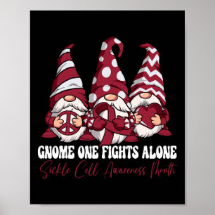 Gewinnen Sie einen Kampf allein Sichelzellenanwalt Poster