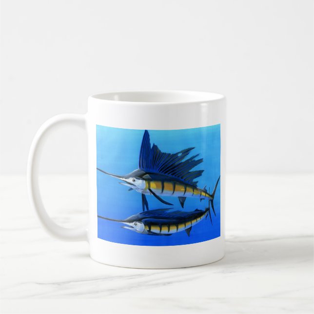 Gewinnende Kunst durch B. König - Grad 9 Kaffeetasse (Links)