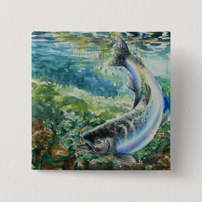 Gewinnende Kunst durch S. Chun Grade 11 Button (Vorderseite)