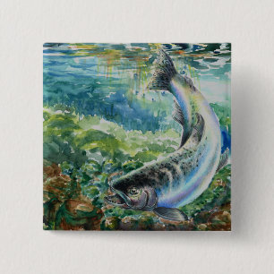 Gewinnende Kunst durch S. Chun Grade 11 Button