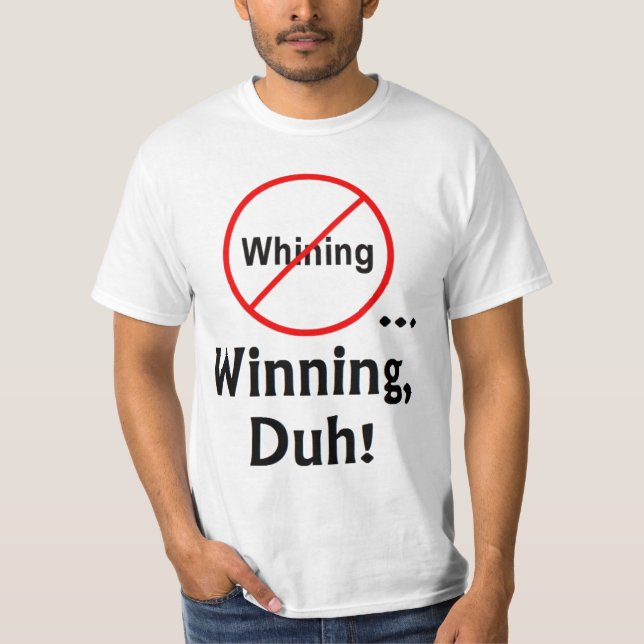 Gewinnende Shirts Charlien Sheen (Vorderseite)