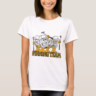 Gewinnendes Golf-Team in der Jagd T-Shirt