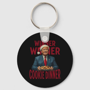 Gewinner Cookie Dinner Funny Trump 2024 47. Schlüsselanhänger