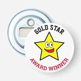 Gewinner des Gold Star Award Flaschenöffner