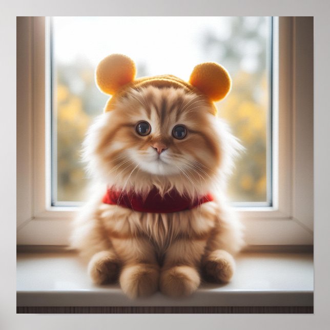 Gewinner des Pooh Cat V7 Poster (Vorne)