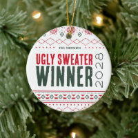Gewinner des Ugly Sweater Contest