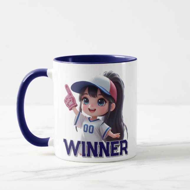 Gewinner Fan Sport Dall Tasse (Links)