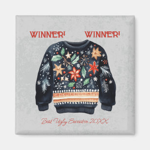 Gewinner! Gewinner! Bester Ugly Sweater von 20xx Magnet