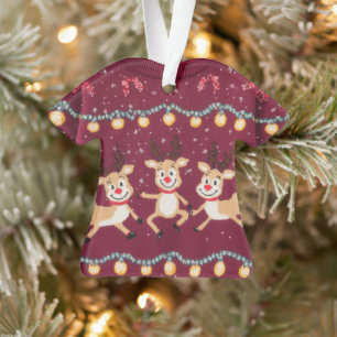 GEWINNER! GEWINNER! Tacky-Weihnachtspullover-Wettb Ornament