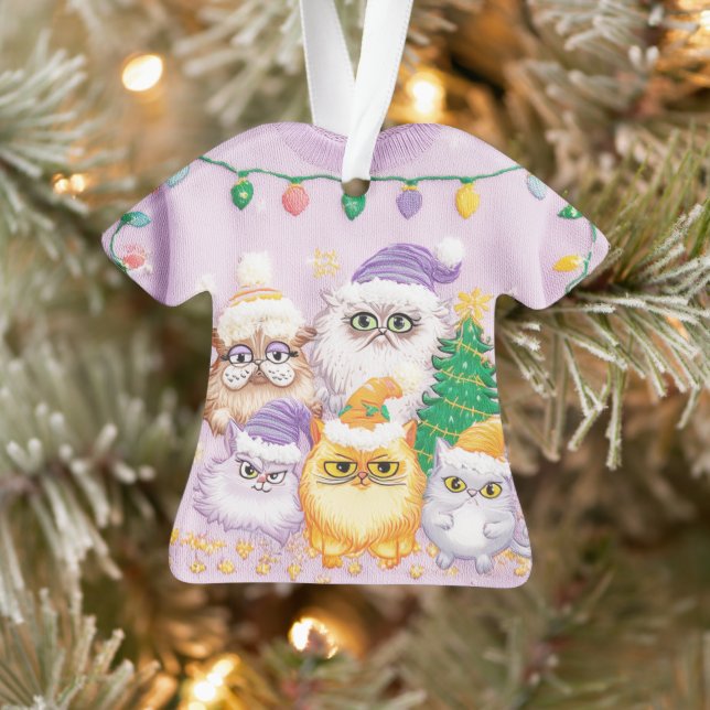 GEWINNER! GEWINNER! Tacky-Weihnachtspullover-Wettb Ornament (Baum)