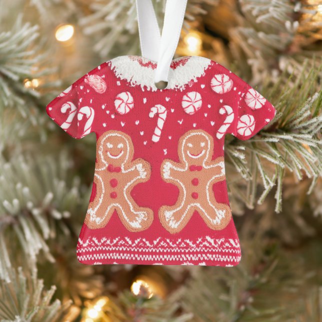 GEWINNER! GEWINNER! Tacky-Weihnachtspullover-Wettb Ornament (Baum)