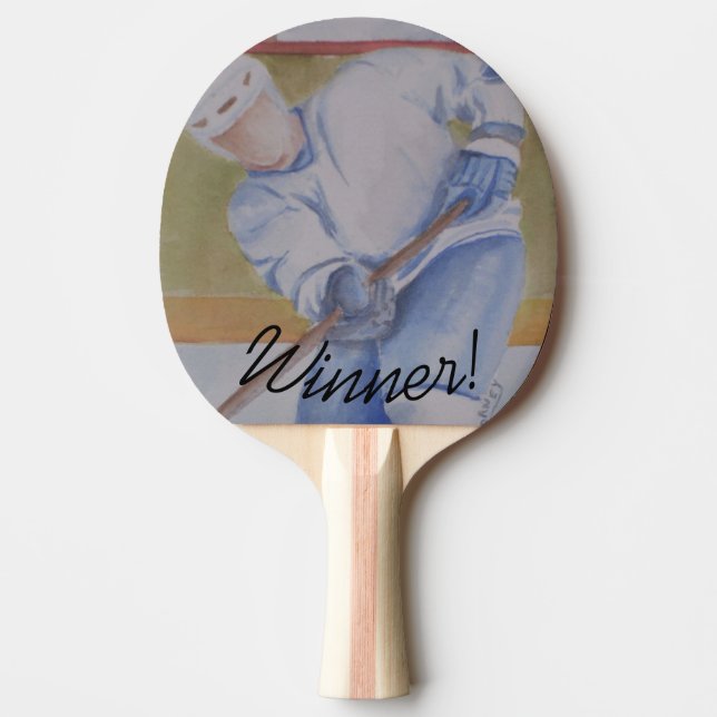 Gewinner-Hockey-Spieler Tischtennis Schläger (Vorderseite)