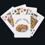 Gewinner Hühnerfest Abendessen Funny Spielkarten<br><div class="desc">Das Design ist ein Foto und die Hüllen sind nicht mit echtem Glitzer, Sequinen, Metallen oder Holz gemacht. Dieses Design kann in dem Bereich personalisiert werden, der durch das Ändern des Fotos und/oder Textes zur Verfügung gestellt wird. Oder Sie können es anpassen, indem Sie den Mausklick auswählen, um weitere Optionen...</div>