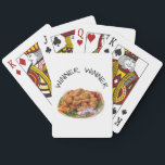 Gewinner Hühnerfest Abendessen Funny Spielkarten<br><div class="desc">Das Design ist ein Foto und die Hüllen sind nicht mit echtem Glitzer, Sequinen, Metallen oder Holz gemacht. Dieses Design kann in dem Bereich personalisiert werden, der durch das Ändern des Fotos und/oder Textes zur Verfügung gestellt wird. Oder Sie können es anpassen, indem Sie den Mausklick auswählen, um weitere Optionen...</div>