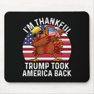 Gewinner Ich bin dankbar, dass Trump gewonnen hat, Mousepad