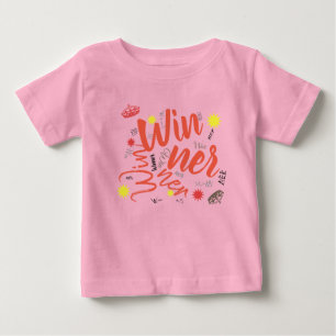 Gewinner-Krone-Stern-Kleinkind-Baby-Top-3/4-Shirt Baby T-shirt